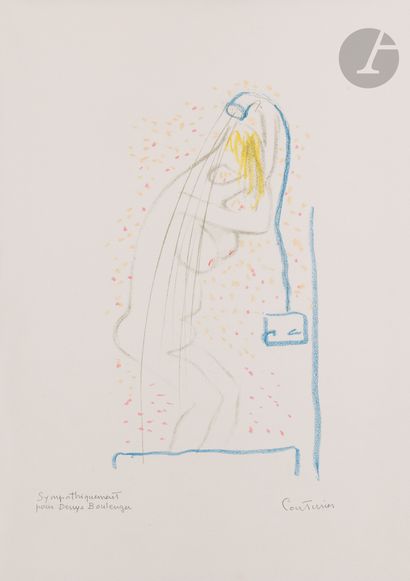 Robert COUTURIER (1905-2008)
Woman dressing...
