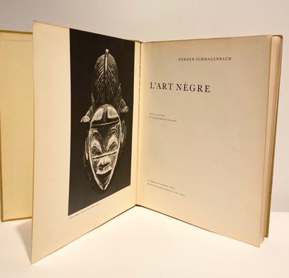 SCHMALENBACH Werner, L'art nègre, Holbein/...