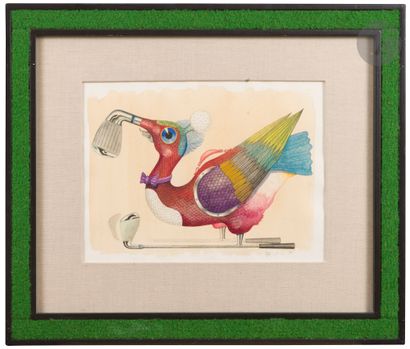 Fifo STRICKER [Swiss] (b. 1952) 
Golfvogel,...