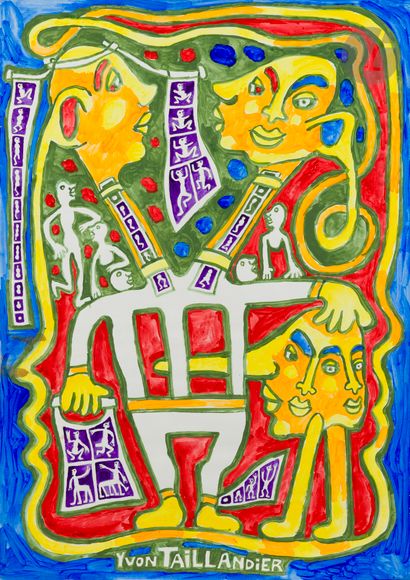 Yvon TAILLANDIER (1926-2018)
Character with...