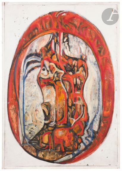 Michel JOURNIAC (1943-1995)
Untitled
Oil...
