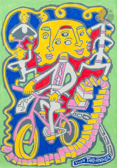 Yvon TAILLANDIER (1926-2018)
Three-headed...