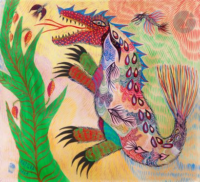 Francisco DA SILVA [brésilien] (1910-1985)
Dragon...