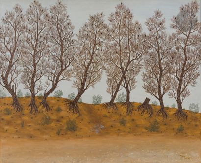 Maurice LOIRAND (1922-2008)
Trees, 1957
Oil...