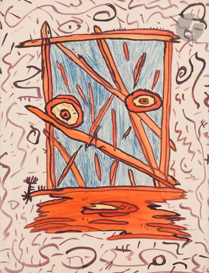 Gaston CHAISSAC (1910-1964)
Untitled, circa...