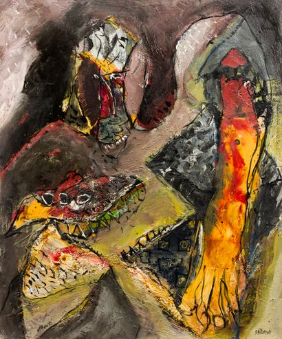 Stani NITKOWSKI (1949-2001)
Saturn
Oil on...