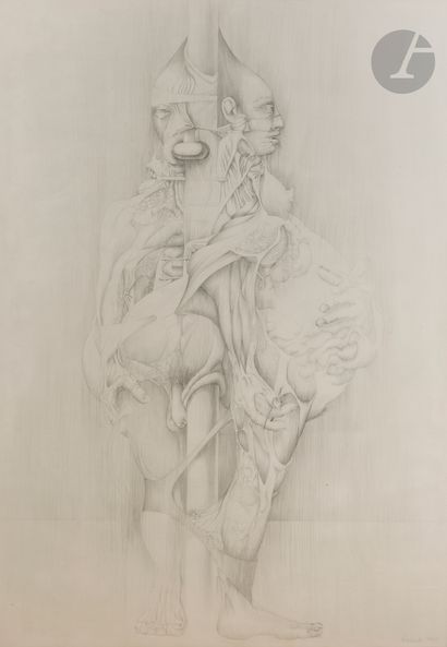 Félix de RECONDO (1932-2015)
Anatomy, 1973
Graphite...