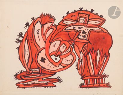 Gaston CHAISSAC (1910-1964)
Untitled, circa...