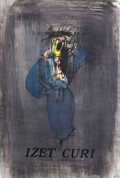 Miodrag Djuric aka DADO [Montenegrin] (1933-2010)
Untitled
Gouache...