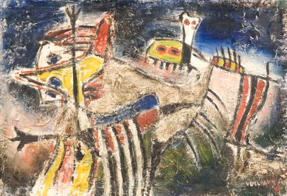 Gérard VULLIAMY (1909-2005)
Composition,...