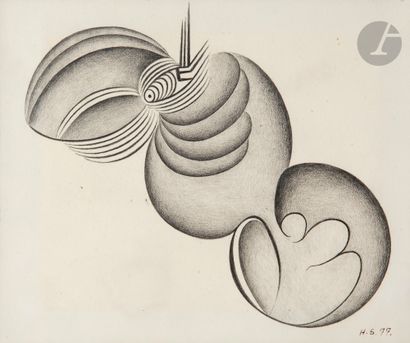 Stanislav HOLAS [tchèque] (1905-1989)
Composition,...