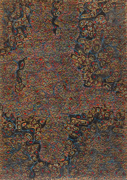 Gérard SENDREY (1928-2022)
Character, 1989
Colored...