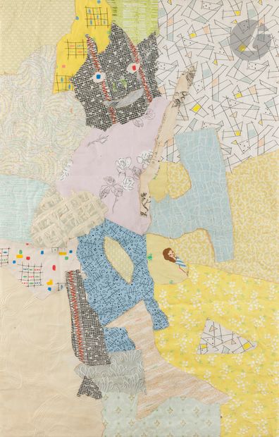 Gaston CHAISSAC (1910-1964)
Character, 1961
Collage...