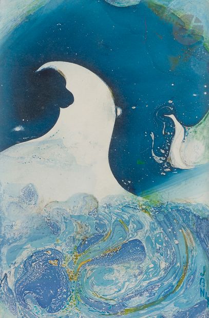 Louise JANIN (1892-1997)
Cosmogram
Mixed...
