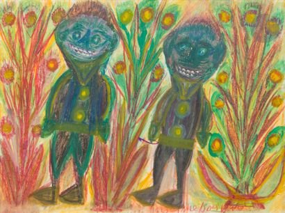 Anselme BOIX-VIVES (1899-1969)
Deux personnages
Technique...