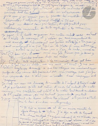 Gaston CHAISSAC (1910-1964)
Composition,...