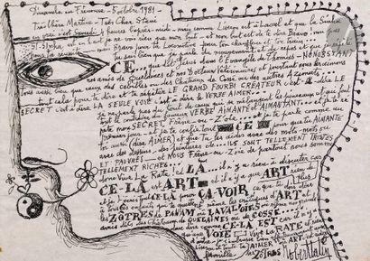 Robert TATIN (1902-1983)
Face in Profile...
