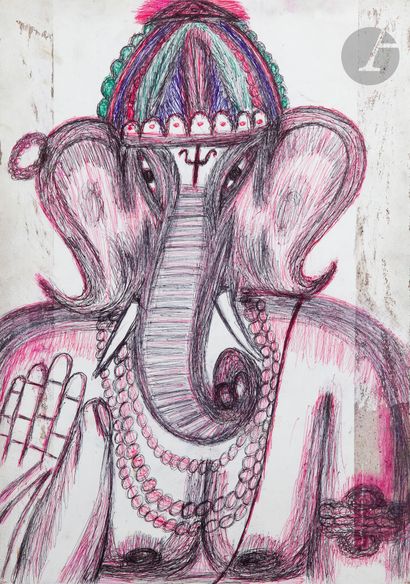 Kashinath CHAWAN [Indian] (b. 1958)
Untitled,...