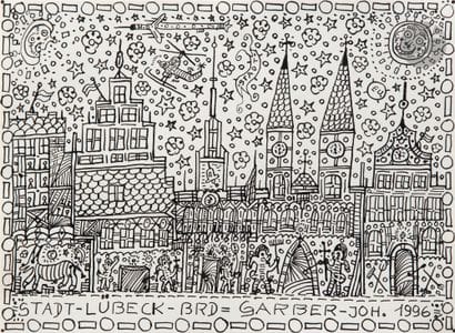 Johann GARBER (né en 1947)
Ville de Lübeck,...