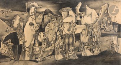 Emeric MARCIER (1916-1990)
Surrealist composition,...