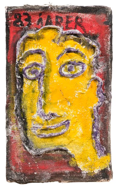 JABER [tunisien] (1938-2021)
Visage, 1983
Huile...