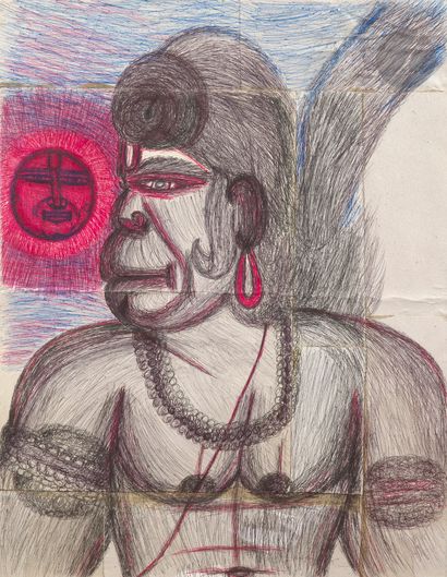 Kashinath CHAWAN [Indian] (b. 1958)
Untitled,...