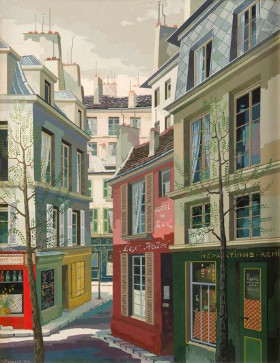 Ratislaw RACOFF [Polish] (1904-1982)
Rue...