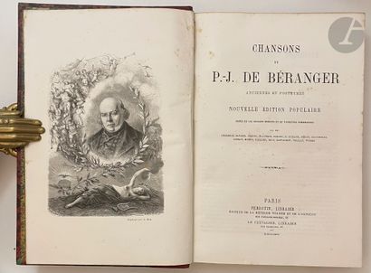 XIXth CENTURY ILLUSTRATION BOOKS]. 
 Important...