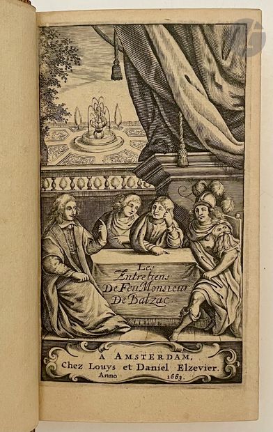 BALZAC (Jean-Louis Guez de) [Œuvres], Leiden,...