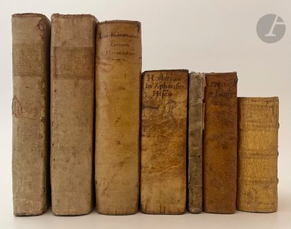[ANTIQUE BOOKS]. 
Lot of 23 antique books...