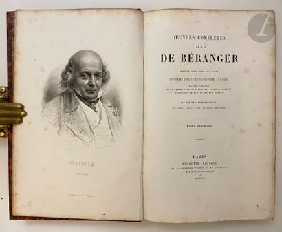 XIXth CENTURY ILLUSTRATION BOOKS]. 
 Important...