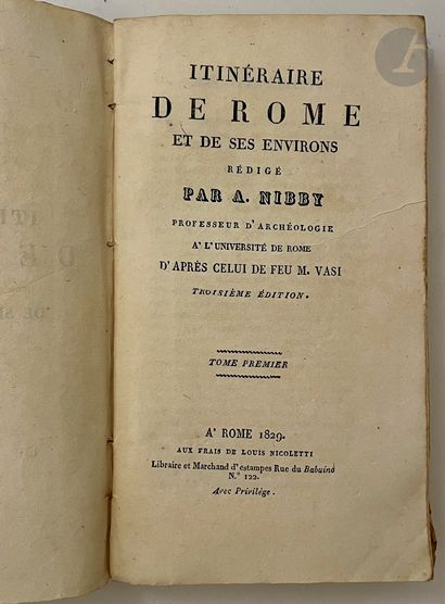 [VOYAGES]. 
 Set of 5 travel books from the...