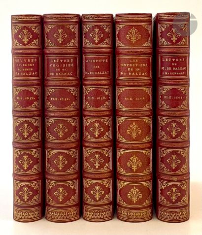 BALZAC (Jean-Louis Guez de) [Œuvres], Leiden,...