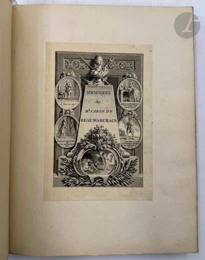 BEAUMARCHAIS (Pierre-Augustin Caron de).
[Mémoires...