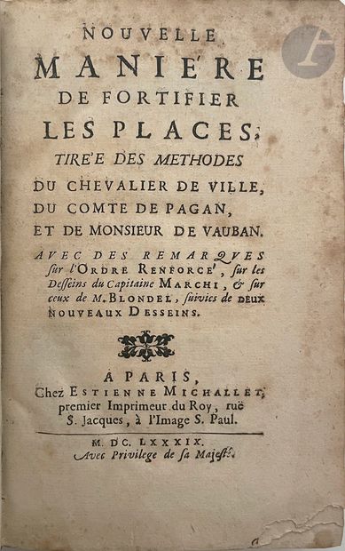 [BERNARD (Jean-François)].
Nouvelle manière...