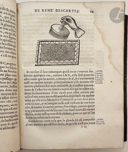 DESCARTES (René).
L'Homme de René Descartes,...