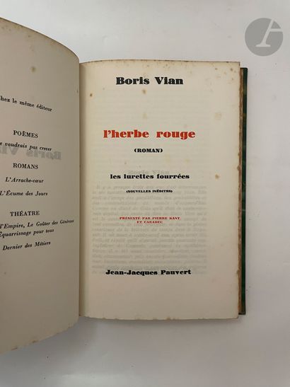 [LITERATURE XXe]. 
Lot of 15 books including...