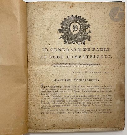 [CORSICA (kingdom of)].
Precious collection...