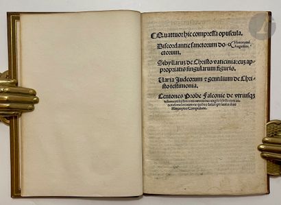 BARBIERI (Philippus de). Quattuor hic compressa...