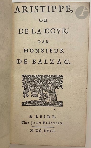 BALZAC (Jean-Louis Guez de) [Œuvres], Leiden,...