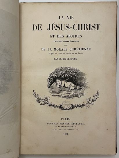 XIXth CENTURY ILLUSTRATION BOOKS]. 
 Important...