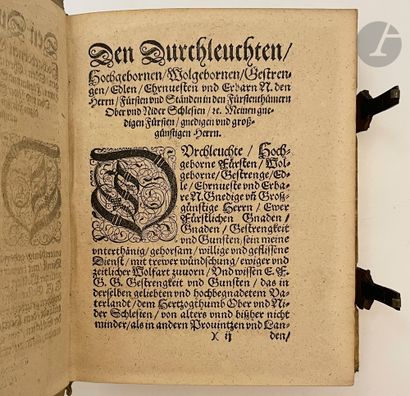 CUREUS (Joachimus) Schlesische General Chronica...