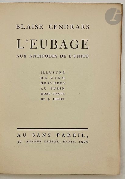 [LITERATURE AND MISCELLANEOUS] Set of 8 works:...