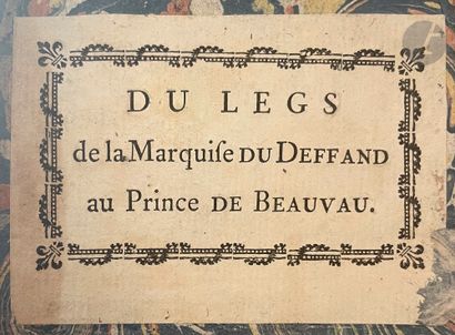 ARNAUD (François) - SUARD (Jean-Baptiste-Antoine).
Variétés...