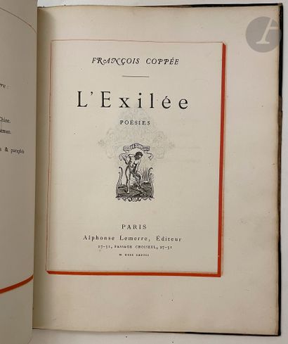 [XIXth CENTURY BOOKS]. 
Important set of...