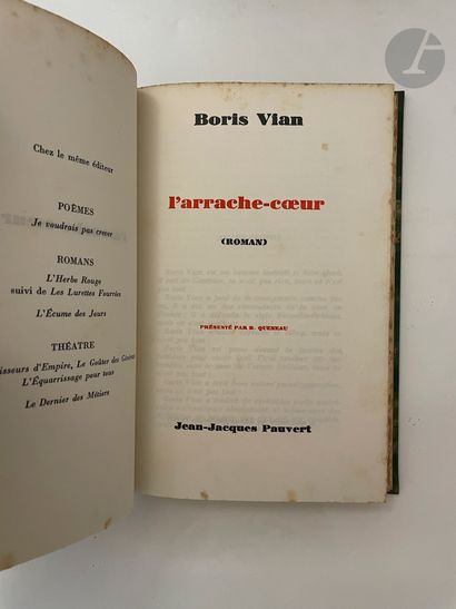 [LITERATURE XXe]. 
Lot of 15 books including...