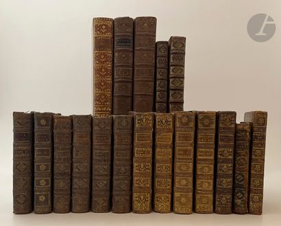 [ANTIQUE BOOKS]. 
Lot of 23 antique books...