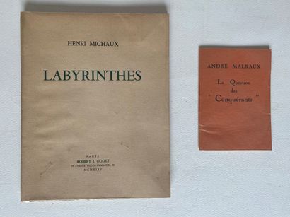 LITERATURE. 
Set of 25 books: 
- APOLLINAIRE...