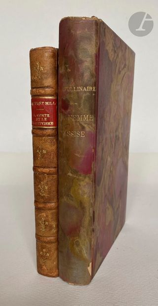 LITERATURE. 
Set of 25 books: 
- APOLLINAIRE...