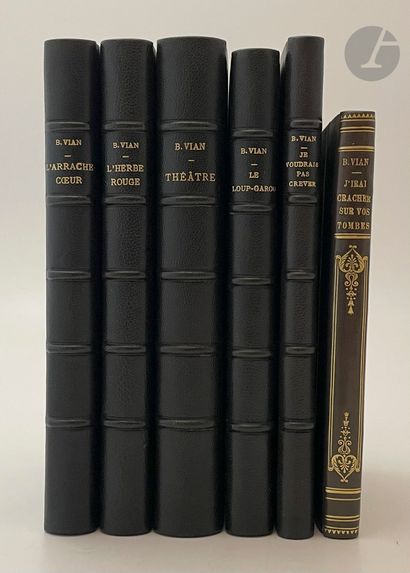 [LITERATURE XXe]. 
Lot of 15 books including...